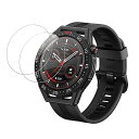 ELMK【2枚セット】For HUAWEI WATCH GT 3 SE ガラスフィルム ファーウェイ WATCH GT3 SE 液晶保護強化ガラスフィルム 日本...