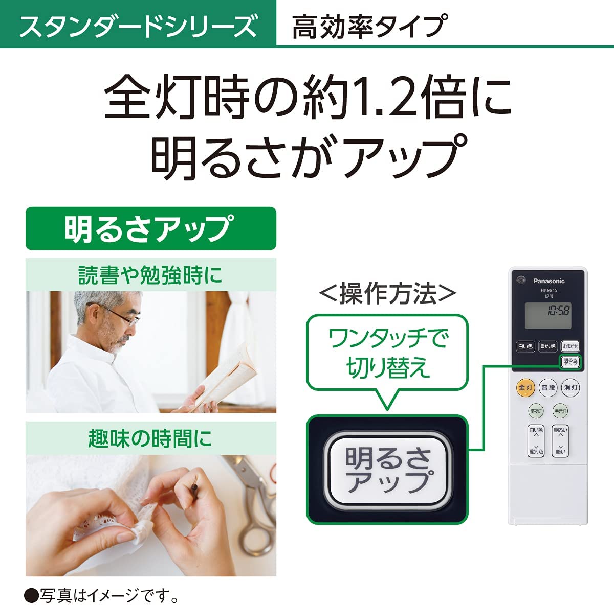 PanasonicHH-CG1234ALEDシーリングライト