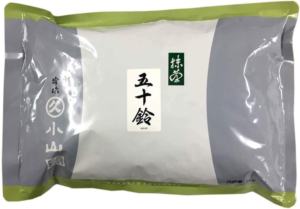 丸久小山園 宇治抹茶「五十鈴 1kg」ISUZU 京都 抹茶パウダー 日本製抹茶 粉末抹茶 MATCHA 明治37年創業 鈴木園