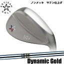 【ARTISAN WEDGE／アーティザン　ウェッジ】ノンメッキ仕上げ　ノーメッキDynamic Gold（ダイナミックゴールド）スチールシャフト