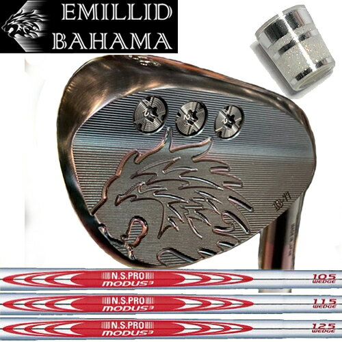 【EMILLID BAHAMA／エミリッドバハマ】 EB-77 ウェッジN.S.PRO MODUS3 WEDGE 105/115/125（モーダスウェッジ）スチールシャフト