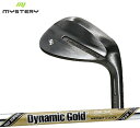 【MYSTERY/ミステリー】212MF WEDGE 黒染めノーメッキ仕上げウェッジDynamic Gold EX TOUR ISSUE(ダイナミックゴールド ...