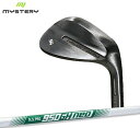 【MYSTERY/ミステリー】212MF WEDGE 黒染めノーメッキ仕上げウェッジN.S.PRO950GH NEOスチールシャフト