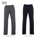 【TRATTO/トラット】31-7202012メンズ　裏起毛　テーパードパンツ【保温・ストレッチ】