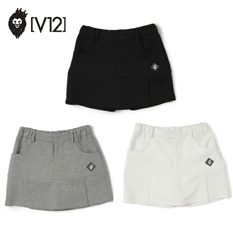 【V12/ヴィ トゥエルヴ】V122120-SK03DAN BOX LOGO SKIRT_WMスカート