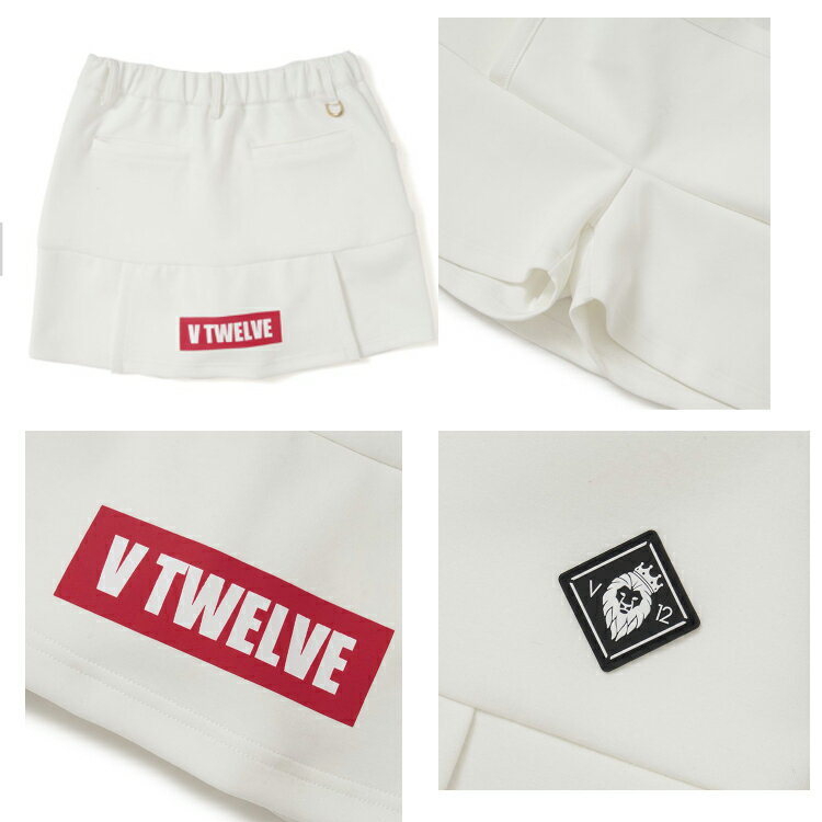 【V12/ヴィ トゥエルヴ】V122120-SK03DAN BOX LOGO SKIRT_WMスカート