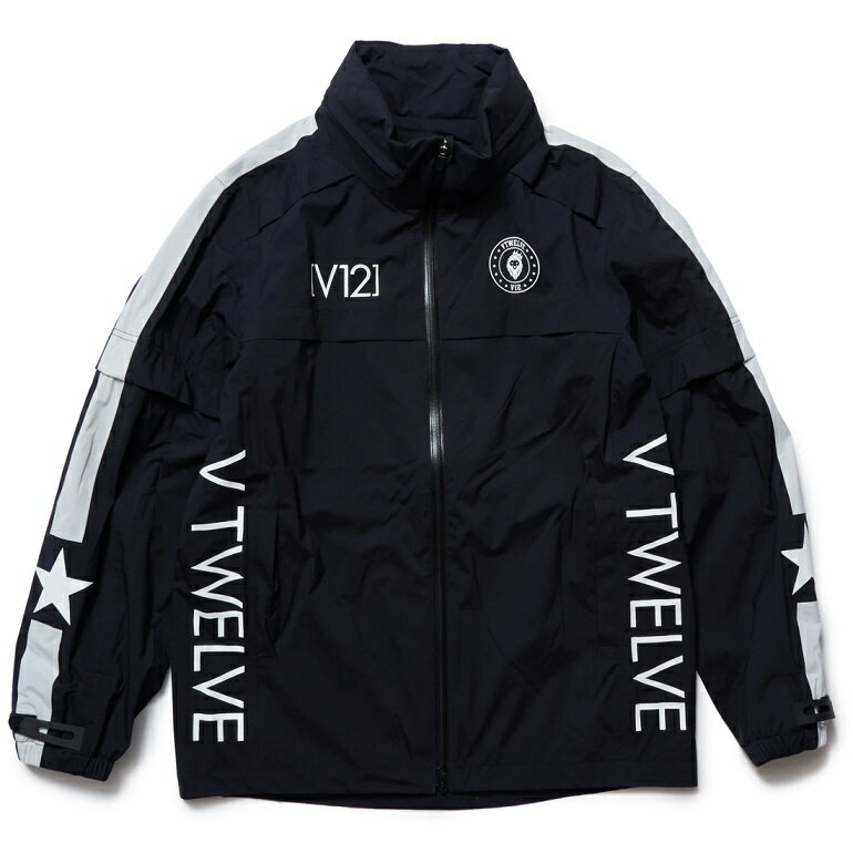 【V12/ヴィ トゥエルヴ】V122210-JK02LINE RAIN JKT　メンズ　レインジャケット　上のみ