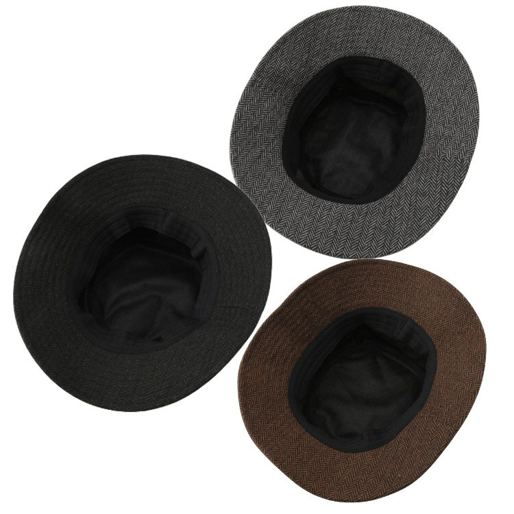 【フィドラ】ゴルフウェア　ネップツィード切り替えハット【メンズ】FD5UVB04