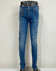 【ロイ ロジャース・ROYROGER'S】メンズ スリムフィット ダメージデニム パンツ071494472