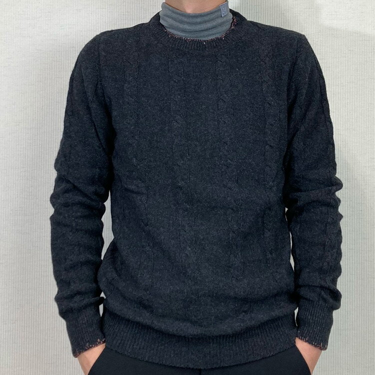 【BOB　ボブ　】メンズ　ケーブルニットセーター072701721