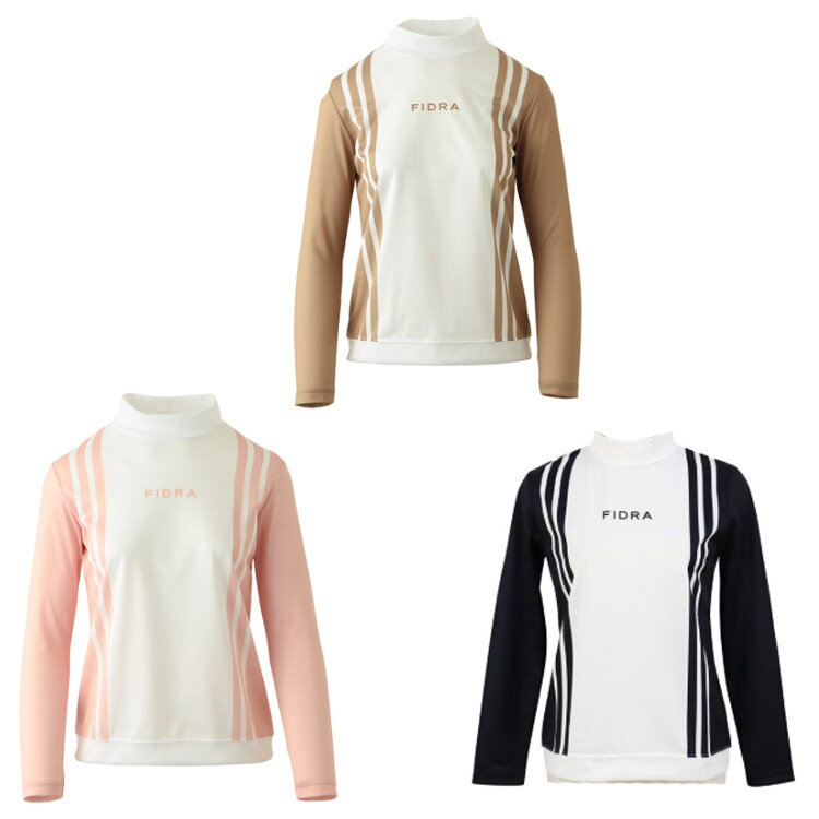 【フィドラ】ゴルフウェア　 HX 長袖モックネックカットソー 【ウィメンズ】FD5UUG11