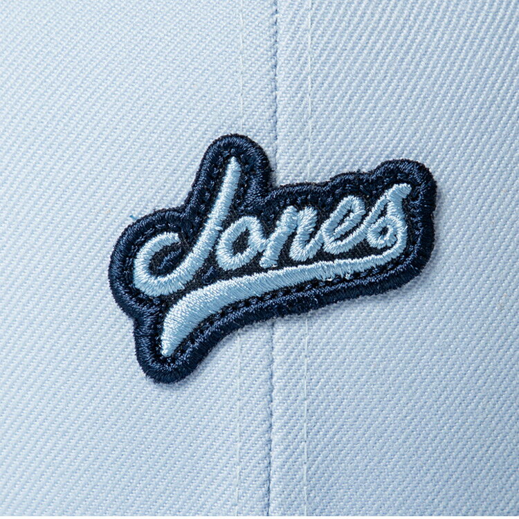 【Jones/ジョーンズ】CAP Script Mesh Light Blueメッシュキャップ