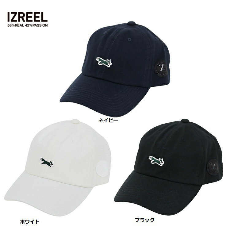 【IZREEL/イズリール】 THE FOX Golf　コラボ　キャップ IZR24aw808