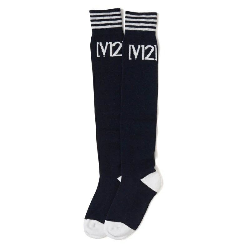 【V12／ヴィ トゥエルヴ】STD KNEE HI SOCKSV122120-AC02ニーハイ靴下