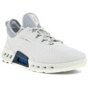 【ECCO／エコー】EG130404-57876ECCOGOLF BIOM C4メンズ　ゴルフシューズ　バイオム　C4スパイクレスゴルフシューズ　WHITE/CONCRETE