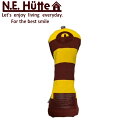 【N.E.Hutte/エヌイー ヒュッテ】フェアウェイウッドカバー ヘッドカバー 日本製帆布バイオウォッシュシリーズ(4)