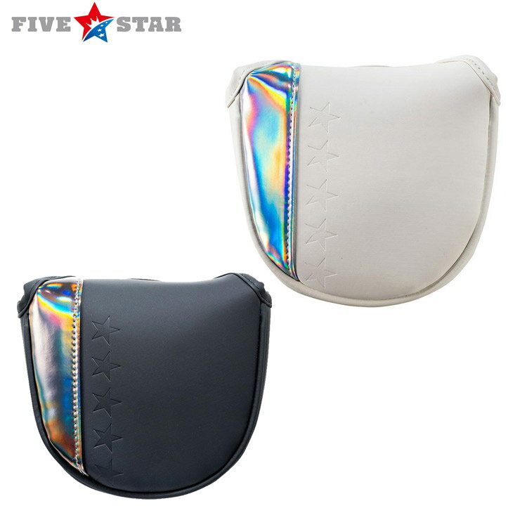 yFIVE STAR/t@CuX^[zfs232-307-007@fs232-307-008@ EMBOSS HOLOGRAM PUTTER COVER MALLET wbhJo[