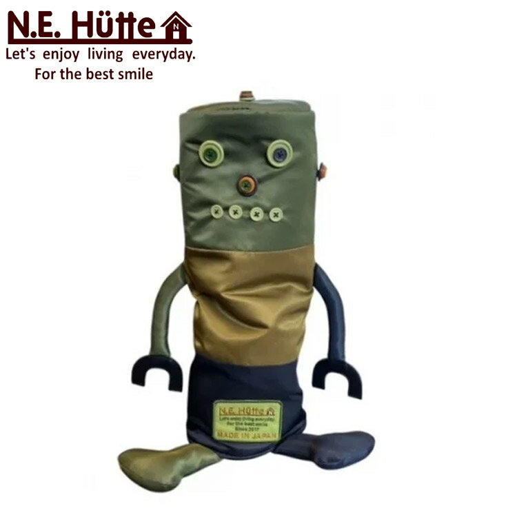 【N.E.Hutte/エヌイー　ヒュッテ】ドライバー用ロボット型ヘッドカバー パイロットくん日本製