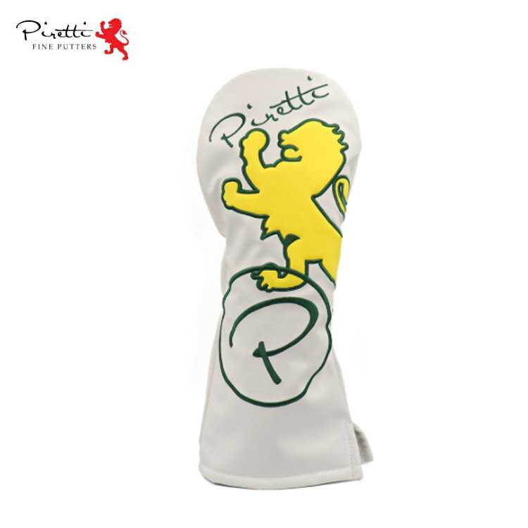 【Piretti / ピレッティ】PR-HC0002ドライバー用ヘッドカバーオーガスタカラー【送料無料　即納】