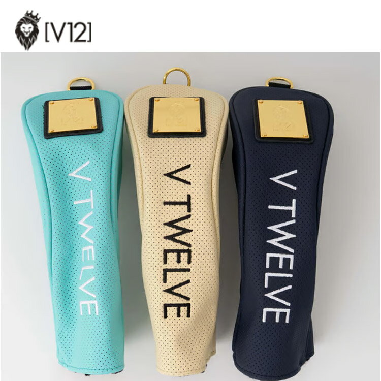 【V12/ヴィ トゥエルヴ】フェアウェイウッド　ヘッドカバーPUNCHING HEAD COVERV122511-AC13
