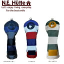 【N.E.Hutte/エヌイー ヒュッテ】フェアウェイウッドカバー ♯f ヘッドカバー 日本製ナイロンシリーズ(4)