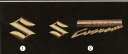 『スペーシア』 純正 MK32S エンブレム（ゴールド） フロントグリル用 写真1のみ パーツ スズキ純正部品 飾り カスタム エアロ飾り ワンポイント spacia オプション アクセサリー 用品