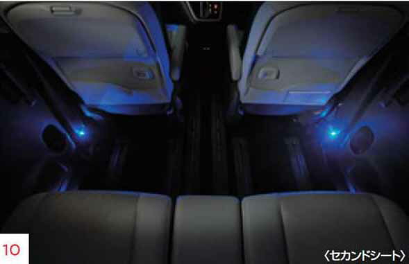 『セレナ』 純正 C27 GC27 GFC27 GNC27 GFNC27 ムーディーイルミネーション パーツ 日産純正部品 SERENA オプション アクセサリー 用品