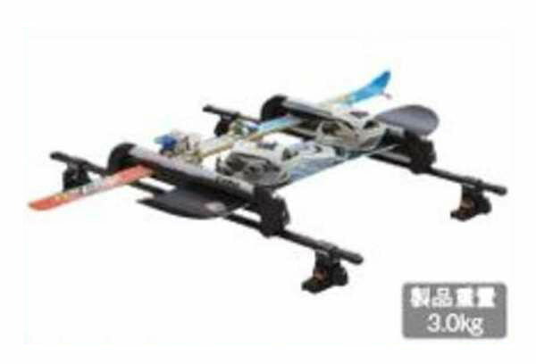 『ソリオ』 純正 MA36S INNO製スキー＆スノーボードアタッチメント パーツ スズキ純正部品 キャリア別..