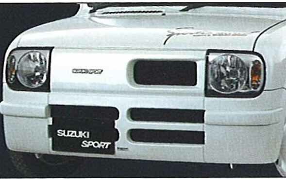 『ラパン』 純正 HE21 フロントバンパー パーツ スズキ純正部品 lapin オプション アクセサリー 用品