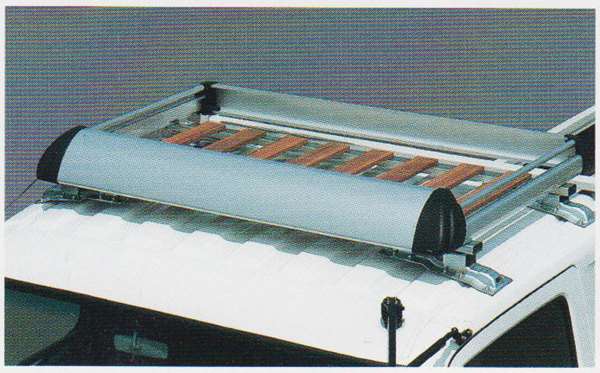 ファイター パーツ アルミ製ルーフデッキ(床板木製)のフルキャブ 広幅用 三菱ふそう純正部品 FK71 FK61 FK72 FK62 オプション アクセサリー 用品 純正 送料無料