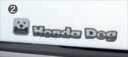 『アコード』 純正 CV3 ペットエンブレム Honda Dogデザイン パーツ ホンダ純正部品 メッキ ドレスアップ ワンポイント オプション アクセサリー ...