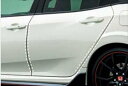 『シビック タイプR』 純正 FK8 ドアエッジプロテクションフィルム ※クリア/フロント・リア用左右4枚セット パーツ ホンダ純正部品 オプション アクセサリ...