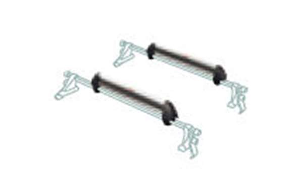 『ジェイド』 純正 FR5 FR4 スキー／スノーボードアタッチメント フラットタイプ(ロック付） パーツ ホ..