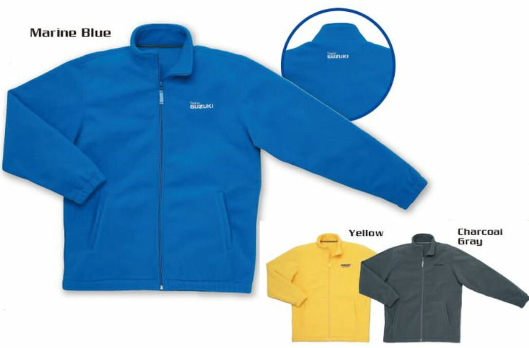 スズキ純正 フリース M/モータースポーツ・イエロー スズキ オリジナル 用品