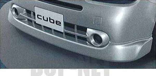 『キューブ』 純正 Z12 NZ12 フロントプロテクター（2） パーツ 日産純正部品 フロントスポイラー エアロパーツ カスタム CUBE オプション アクセサリー 用品