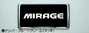 『ミラージュ』 純正 A03A ナンバープレートフレーム（メッキ） 1枚からの販売 パーツ 三菱純正部品 MIRAGE オプション アクセサリー 用品