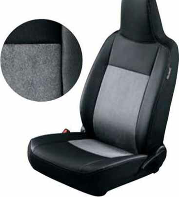 『ミライ—ス』 純正 LA350S LA360S シートカバー（本革風×ファブリックコンビタイプ） パーツ ダイハツ純正部品 座席カバー 汚れ シート保護 オプション アクセサリー 用品