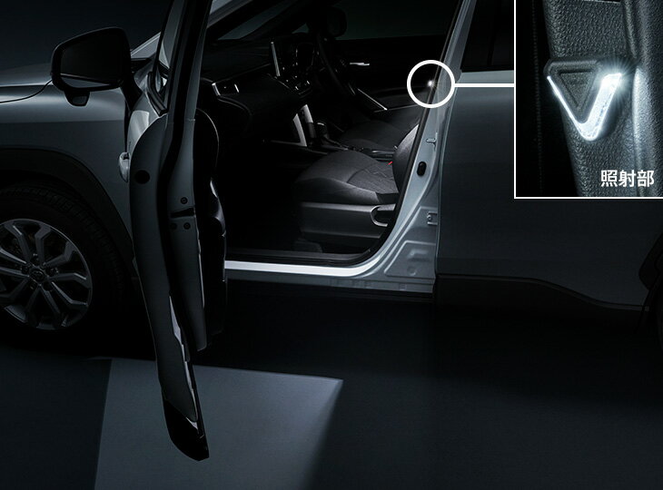 MODELLISTA LEDスマートフットライト ※ホワイト MSE62-16001 カローラクロス用 トヨタ