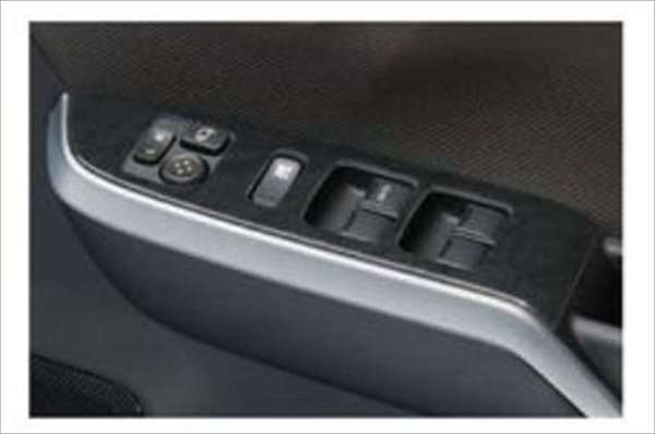 『ソリオハイブリッド』 純正 MA46S MA36S ウインドースイッチガーニッシュ 黒木目調 フロント左右セッ..