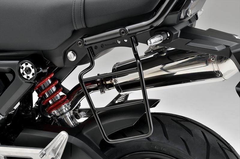 『グロム』 JC92 社外品 SP武川 サイドバッグサポート※ブラック塗装 HONDA_2輪 パーツ オプション アク..