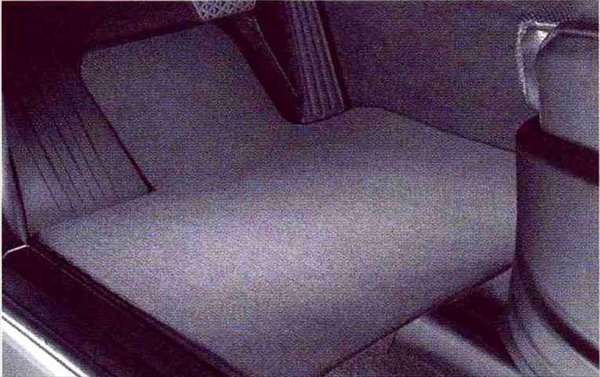 X5 パーツ フロア・マット・セット“ベロア” サード・ロー・シート（3列目シート）用 BMW純正部品 KS30S..