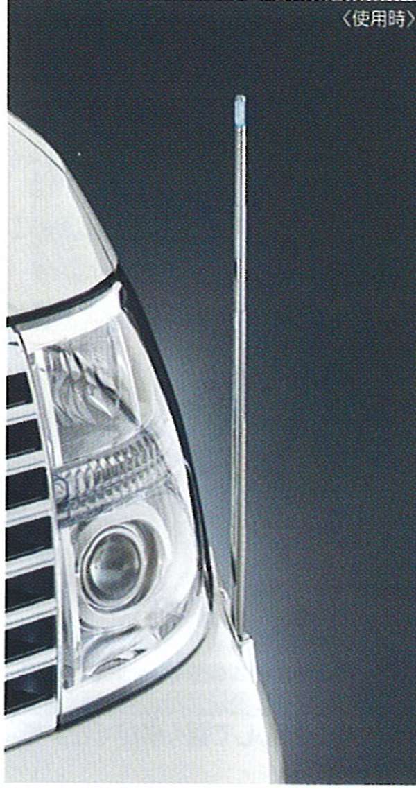『エルグランド』 純正 E51 電動格納式ネオンコントロール（フルオートタイプ：昇降スイッチ付） パーツ 日産純正部品 コーナーポール フェンダーランプ フェンダーライト ELGRAND オプション アクセサリー 用品