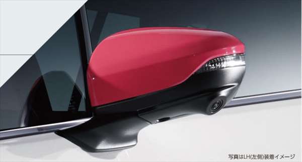 『レヴォーグ』 純正 VN5 VNH STI ドアミラーカバー(チェリーレッド） パーツ スバル純正部品 サイドミ..