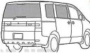 『デリカD:5』 純正 CV5W CV4W UV&IRカットフィルム パーツ 三菱純正部品 日除け カーフィルム DELICA オプション アクセサリー 用品