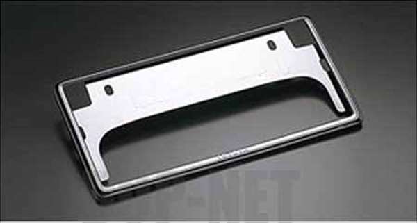 『カローラアクシオ』 純正 ZRE142 ナンバーフレーム（デラックス） 1枚からの販売 パーツ トヨタ純正..