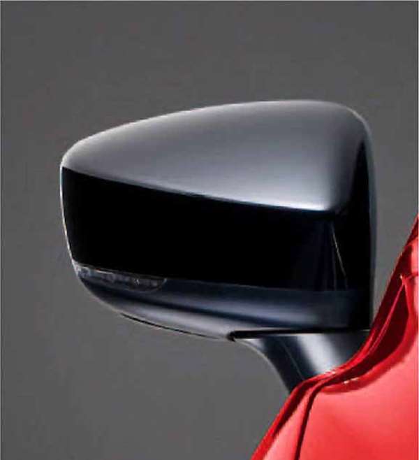 『アクセラ』 純正 BM5FS BM5AS BMLFS ドアミラーガーニッシュ パーツ マツダ純正部品 axela オプショ..