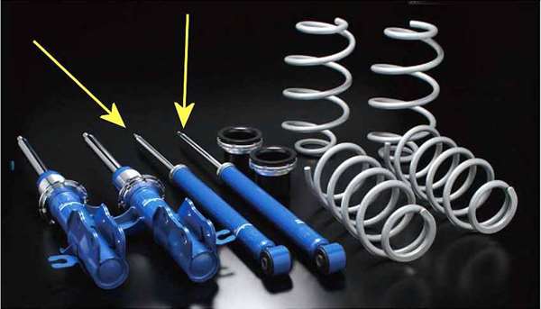 『アクセラ』 純正 BM5FS BM5AS BMLFS MAZDA SPEED 車高調整式サスペンションキット リアダンパーのみ ..