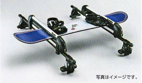 『シフォン』 純正 LA650F LA660F スキー／スノーボードアタッチメント（平積み） パーツ スバル純正部..