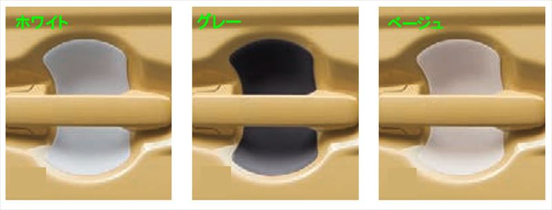 『スペーシアギア』 純正 MK94S MK54S ドアハンドルプロテクター ※1台分4枚セット パーツ スズキ純正部..