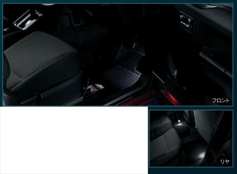 『ジムニーノマド』 純正 JC74W フロアイルミネーション ※フロント＆リヤ4灯式 パーツ スズキ純正部品 ..